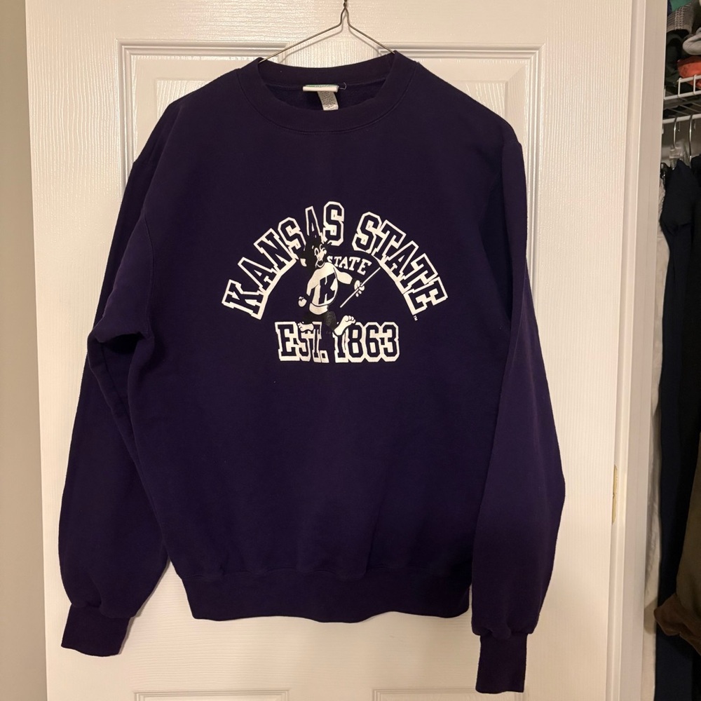 Champion Men's Crewneck Sweater - Dark Purple